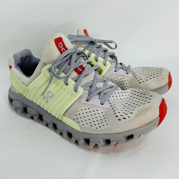 On Running Cloudswift 2 Glacier/Meadow Gray Running Shoes Women’s Size 10 - Picture 2 of 8